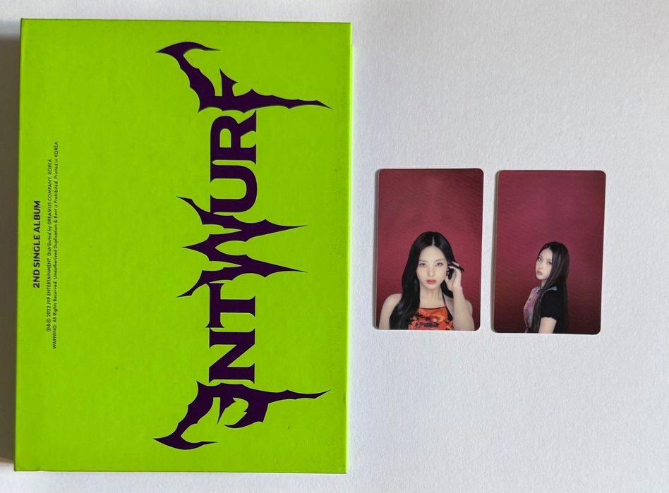 Kpop nmixx entwurf limited edition