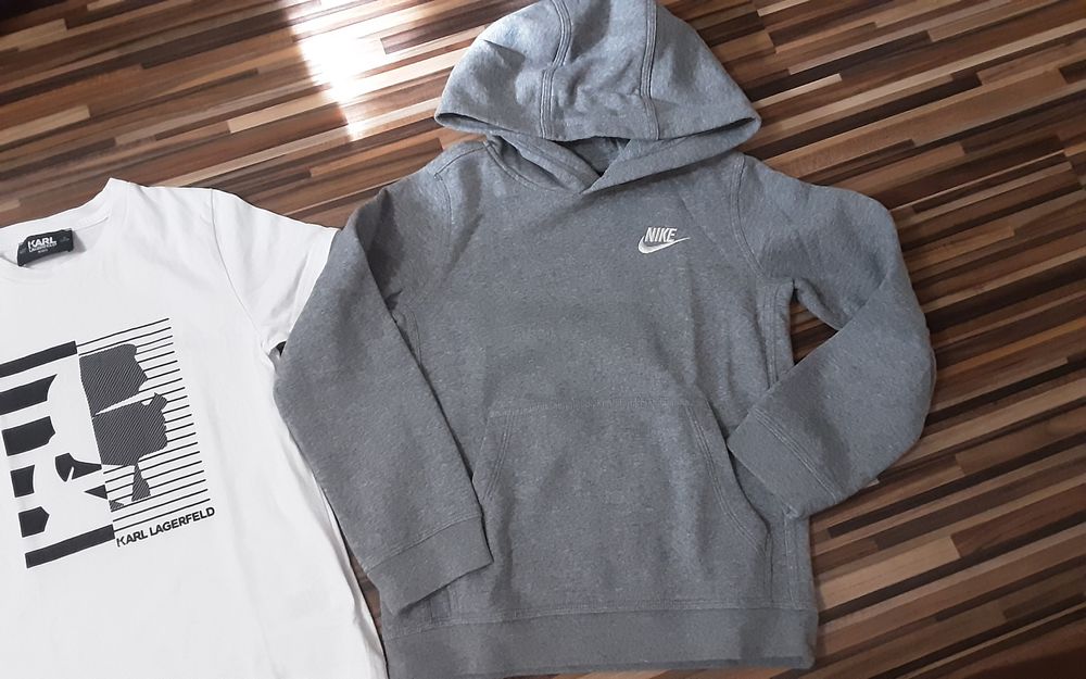 (S 128-137) NIKE KARL LAGERFELD оригинални тениска, худи и горница
