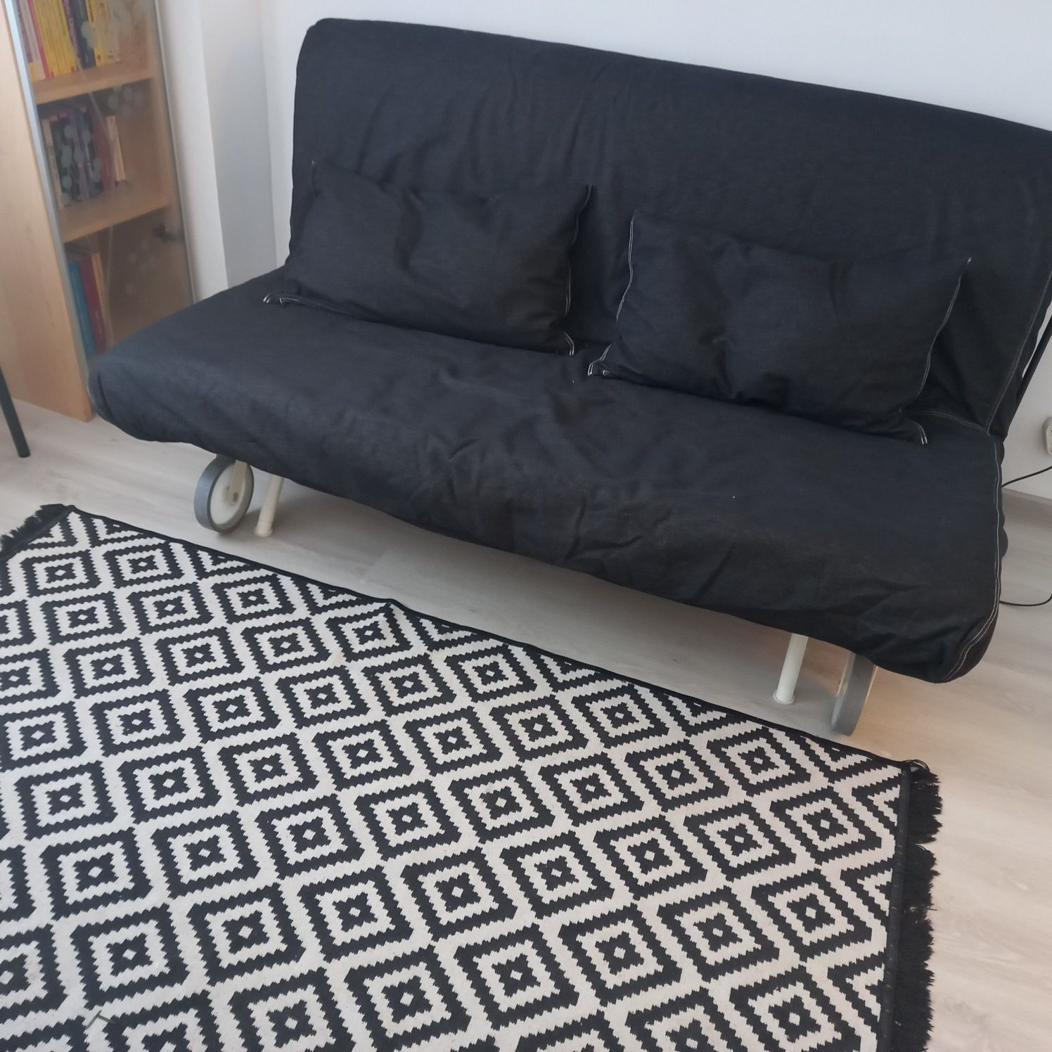 Canapea extensibila IKEA PS Murbo Negru