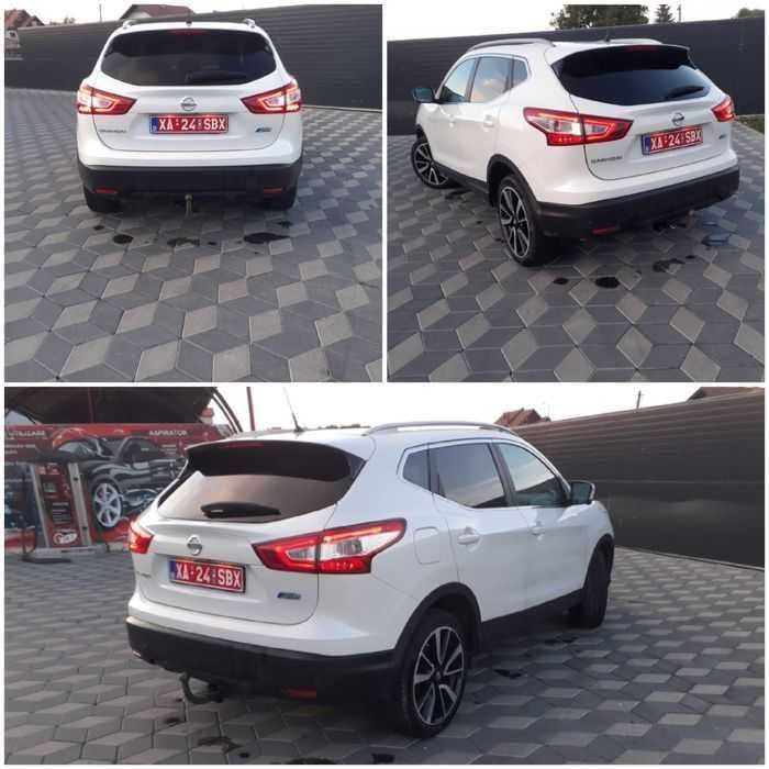 Nissan Qashqai,16,TEKNA,Piele, Camera 360,Line Asist,Belgia IMPECABILA