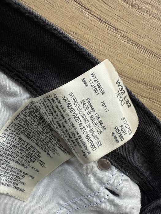 Blugi WRANGLER Texas Negru Barbati | Marime 32 x 32 (Talie 81 cm)