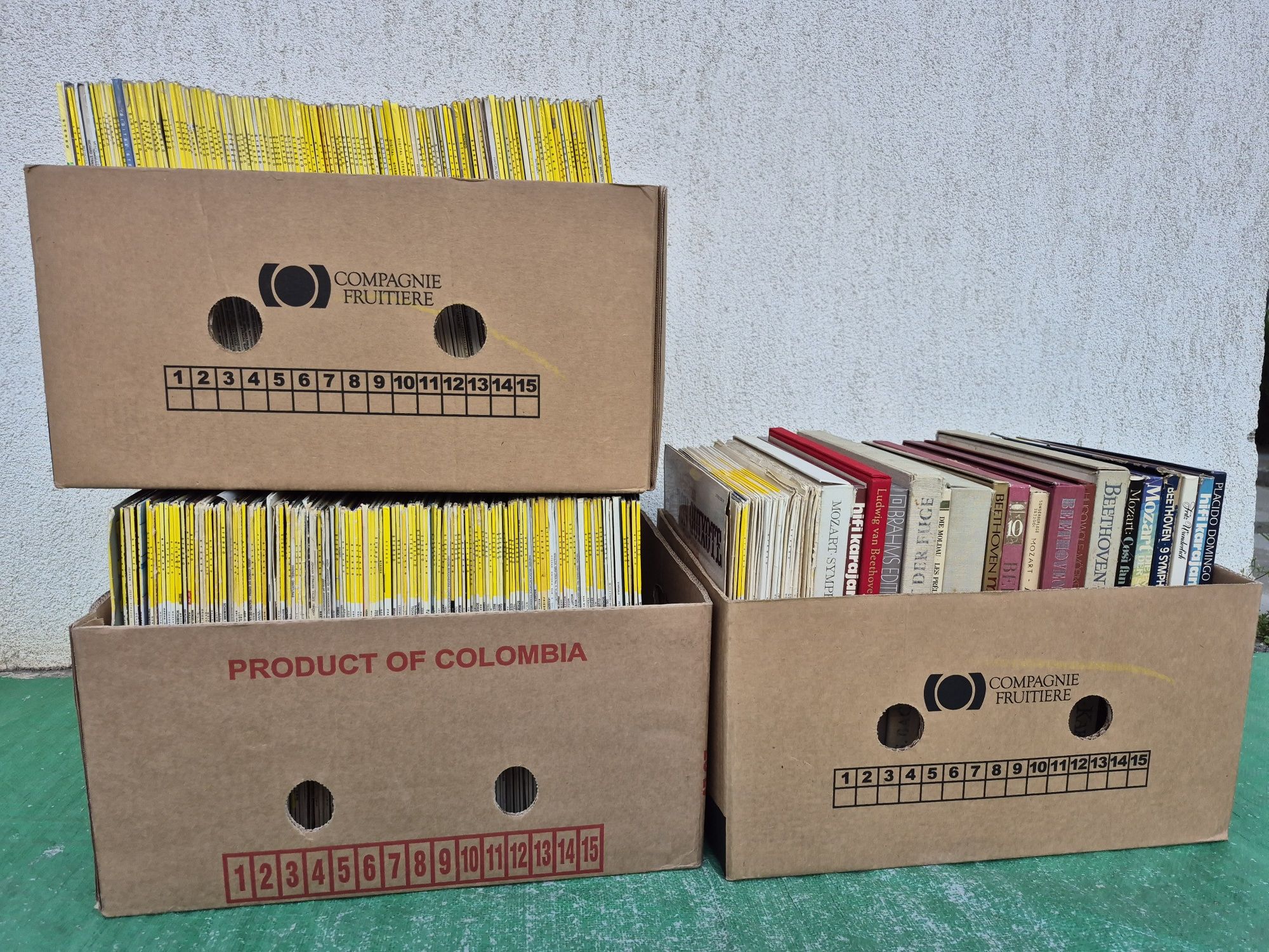 Vând 150lp Discuri Vinil colectia Deutsche Grammophon muzică clasică