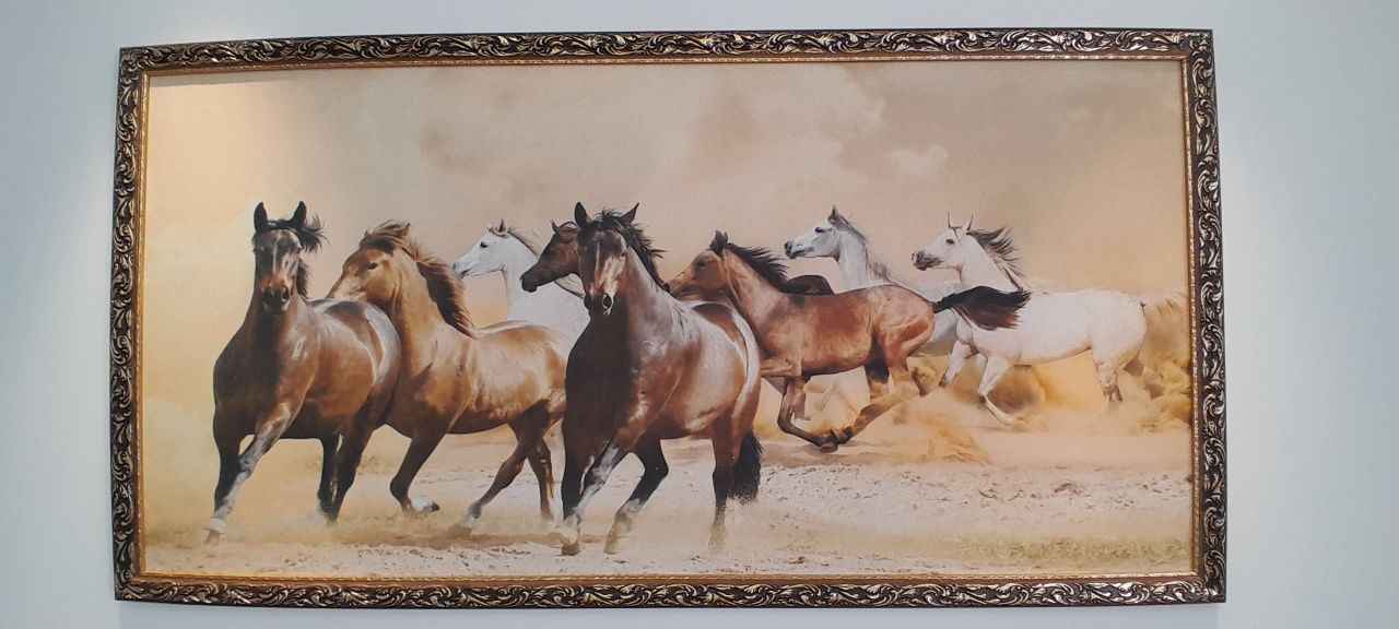 Картина "Табун лошадей"
