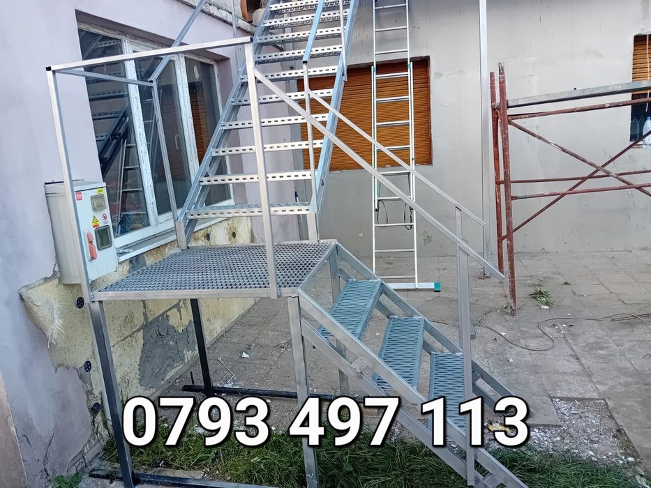 Scări metalice galvanizate la orice demisiune asiguram transport ori u