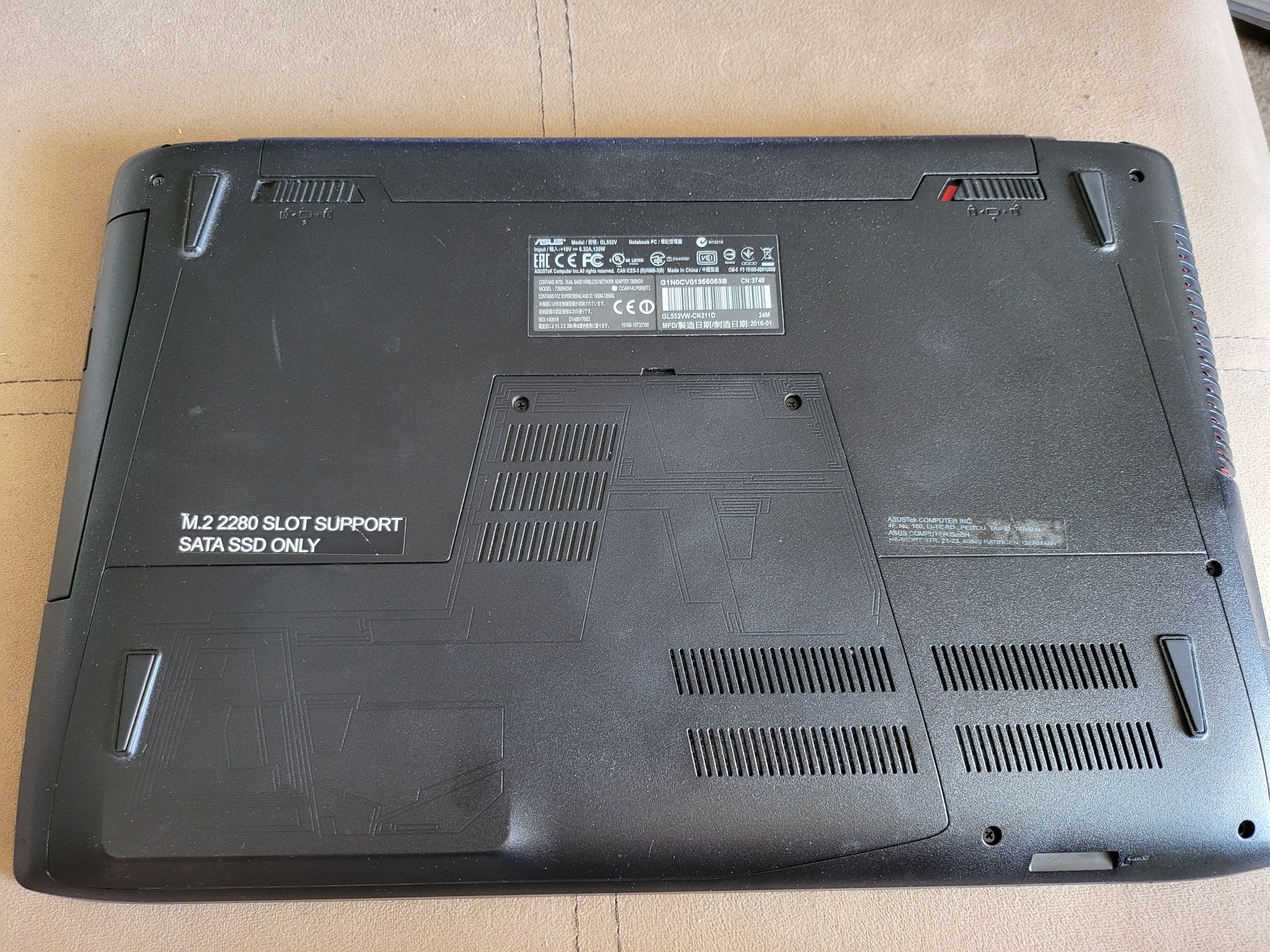 Asus ROG GL552V i7/GTX 950m