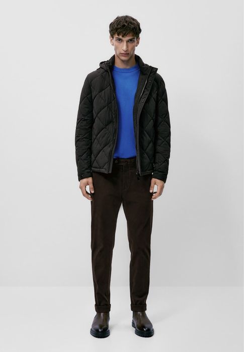 Geaca Massimo Dutti, cu gluga