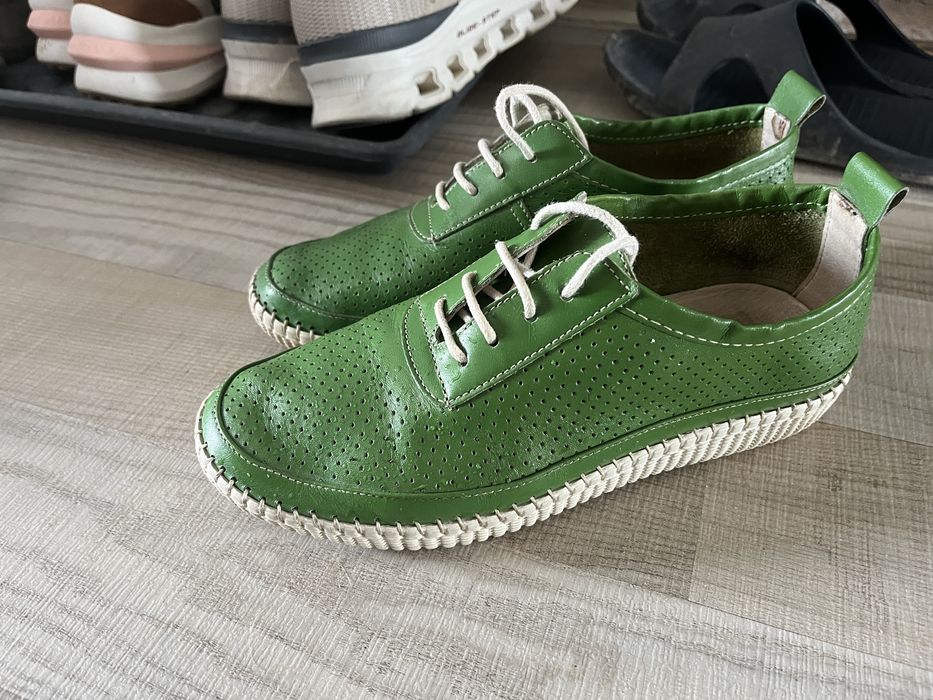 Pantofi casual piele, produsi in Romania