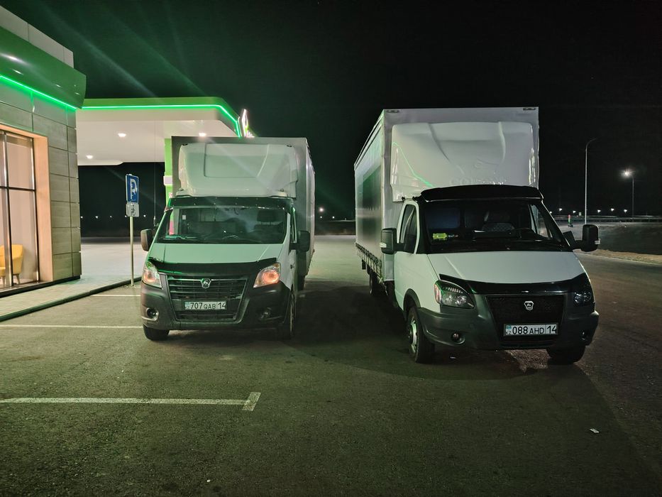 Большая  газель. Грузоперевозки. Грузчики