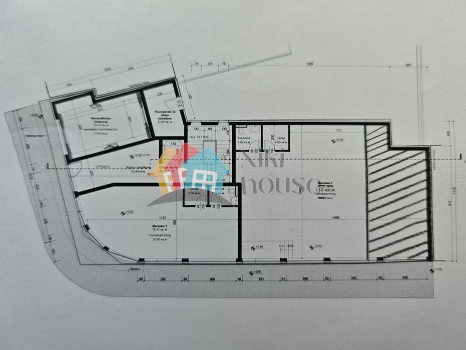 Магазин в Варна-ЖП Гара площ 83 цена 207500