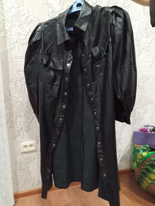 Продам платья эко кожа размер 46