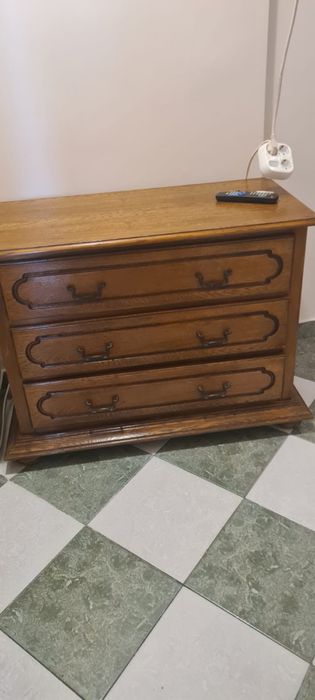 Set dormitor mobexpert lemn masiv format din 5 piese