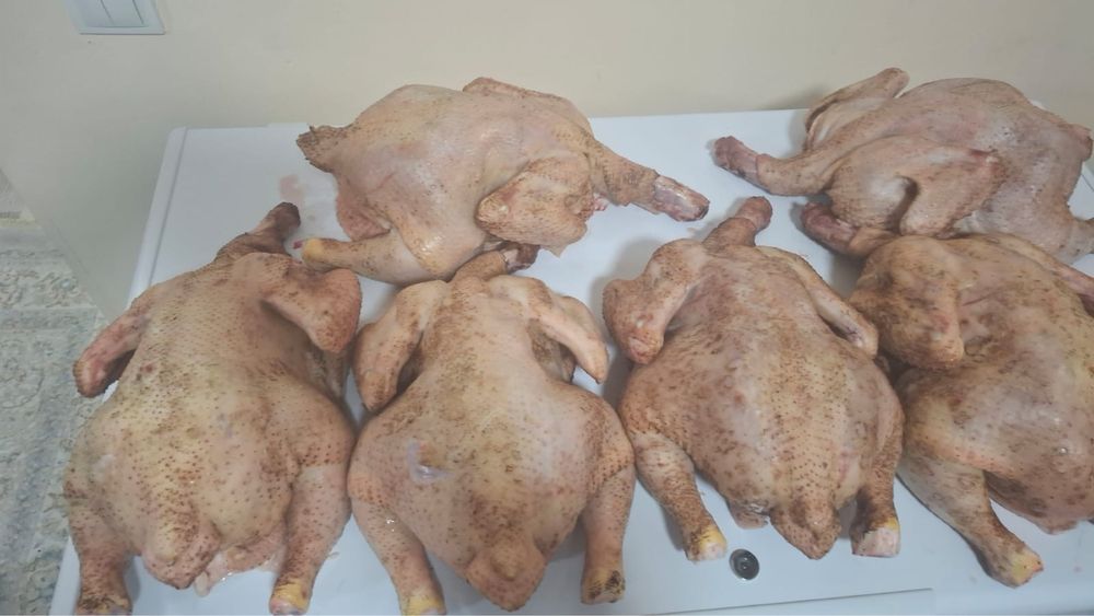 Домашние бройлеры в тушке