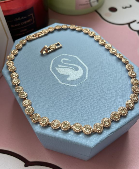 Swarovski - колие Angelic ( Rosegold ) Ново не употребявано