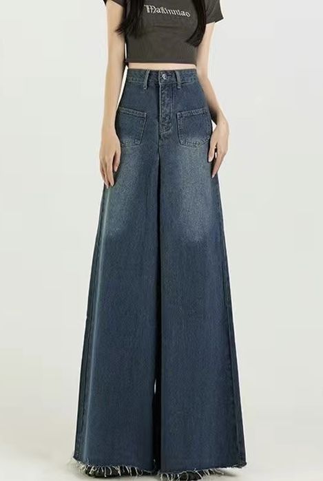 Джинсы-юбка