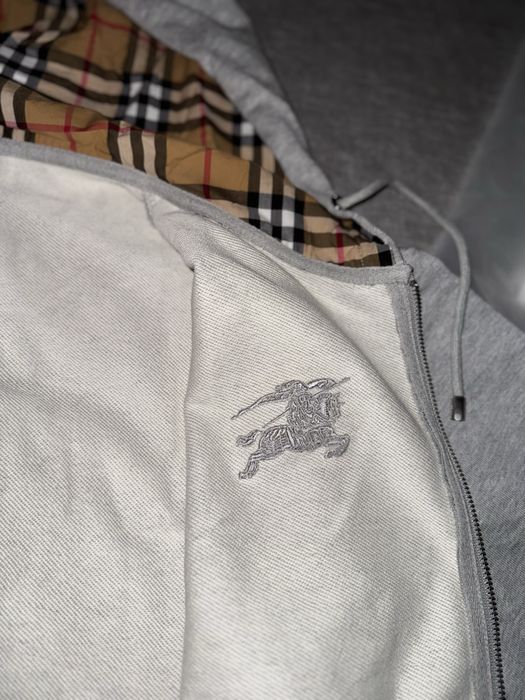 Burberry zip-up hoodie
