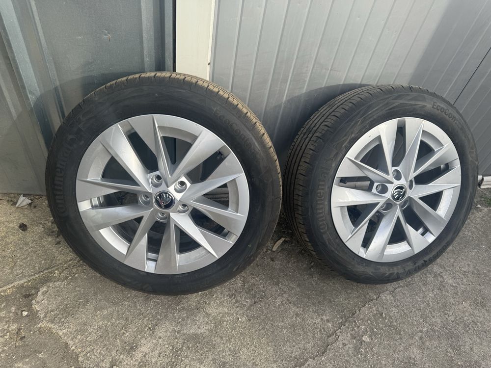 Джанти Шкода оригинални чисто нови 205/55R17