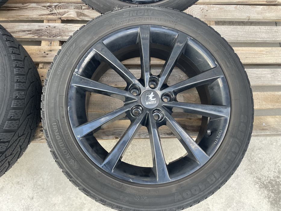 Roti cu anvelope de iarna M+S 245/45 R18 Audi A6 C7