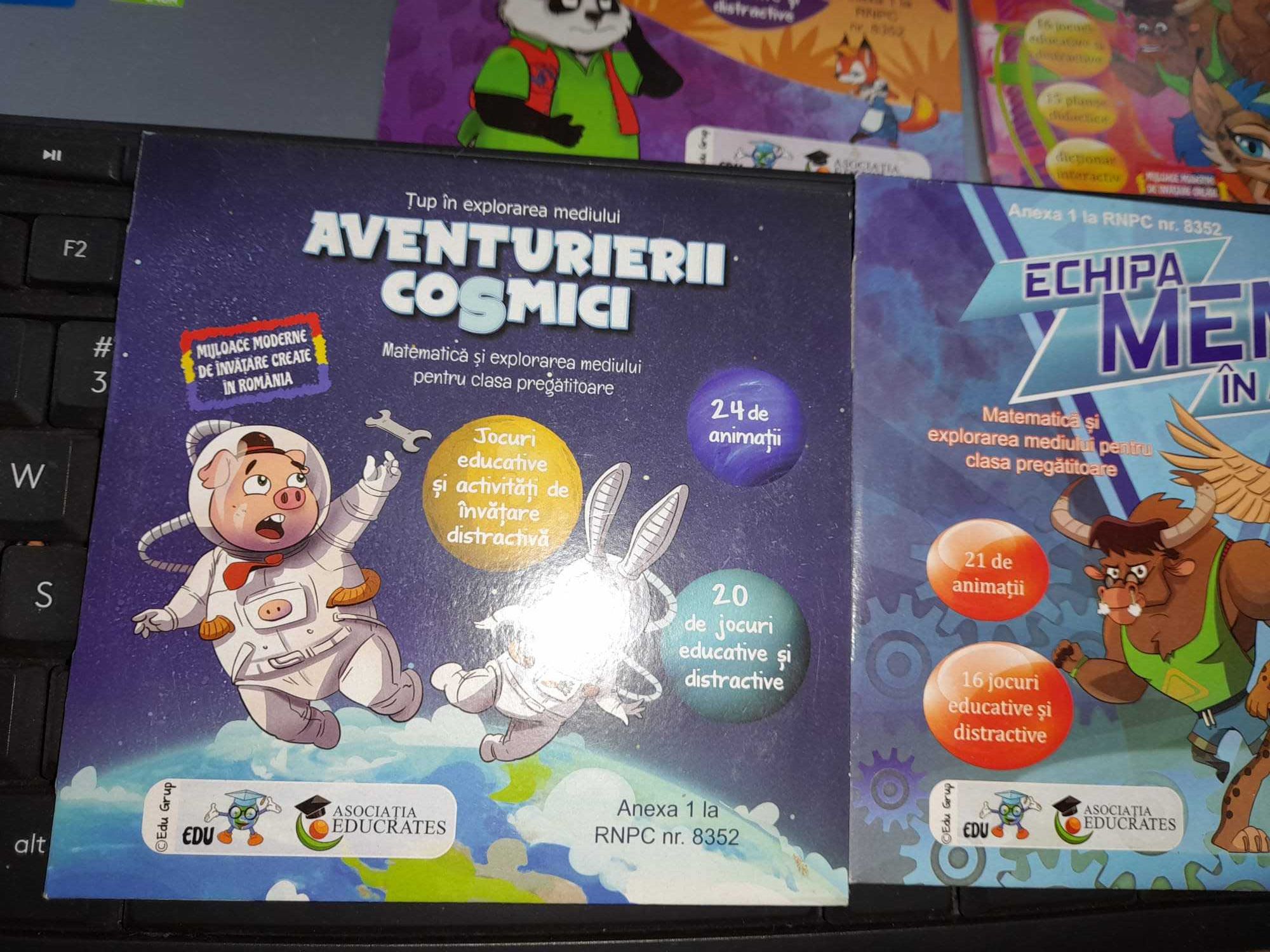 Dvd jocuri educative si engleza pentru copii