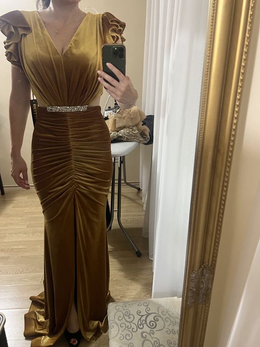 Rochie de seara din catifea