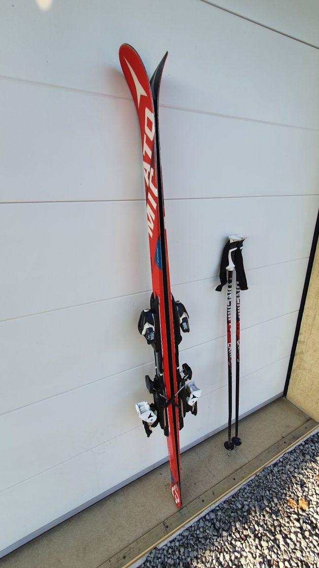 Schi Atomic GS Redster+clăpari Nordica,bețe!