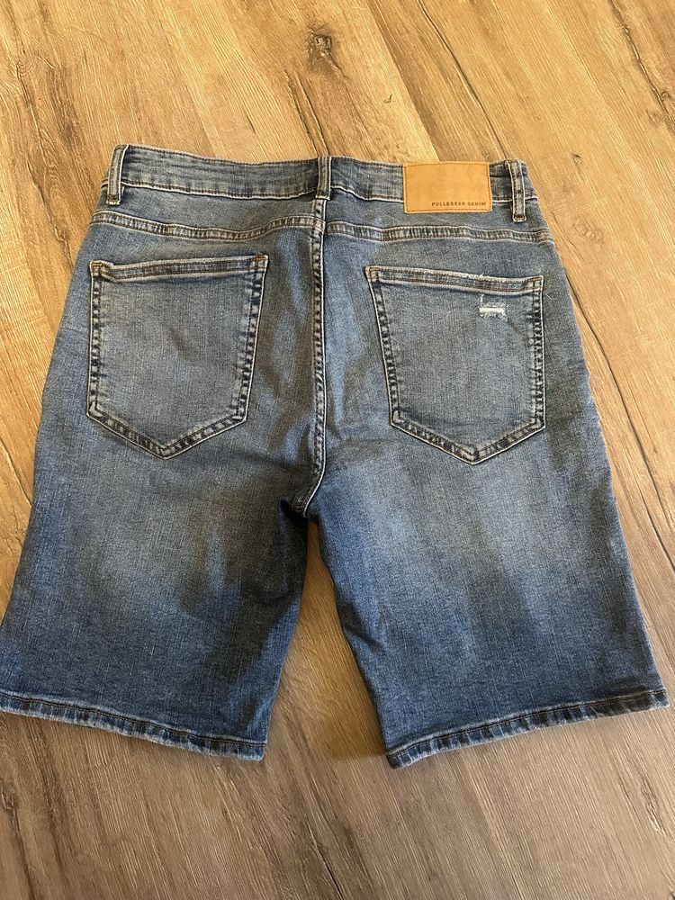 Дънкови къси гащи PULL&BEAR, 31 размер