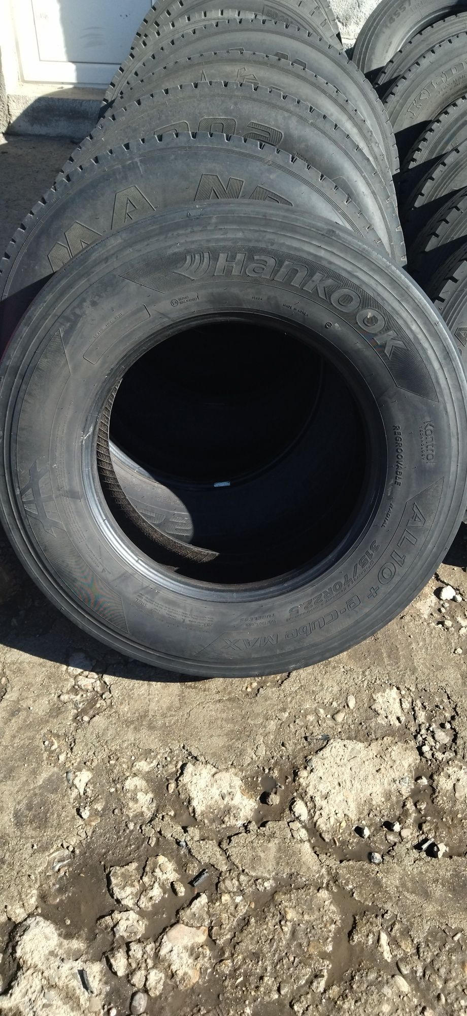 315 60 22.5 Bf Goodrich, 315 70 22.5 Hankook предни гуми