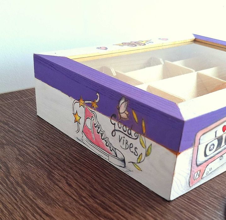 Кутия за чай "90 kids" - Спомени от 90-те в кутия за чай