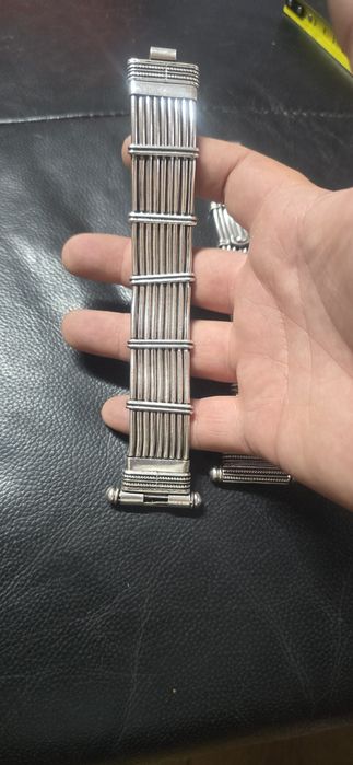 Brățari argint masiv 100 gr buc