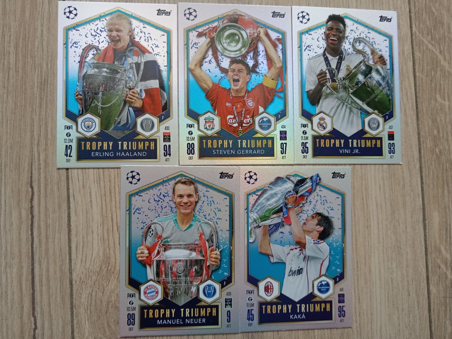 5 бр Match Attax Trophy Triumph