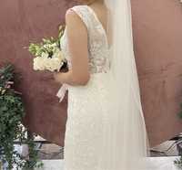 Свадебное платье, можно одеть на кыз узату