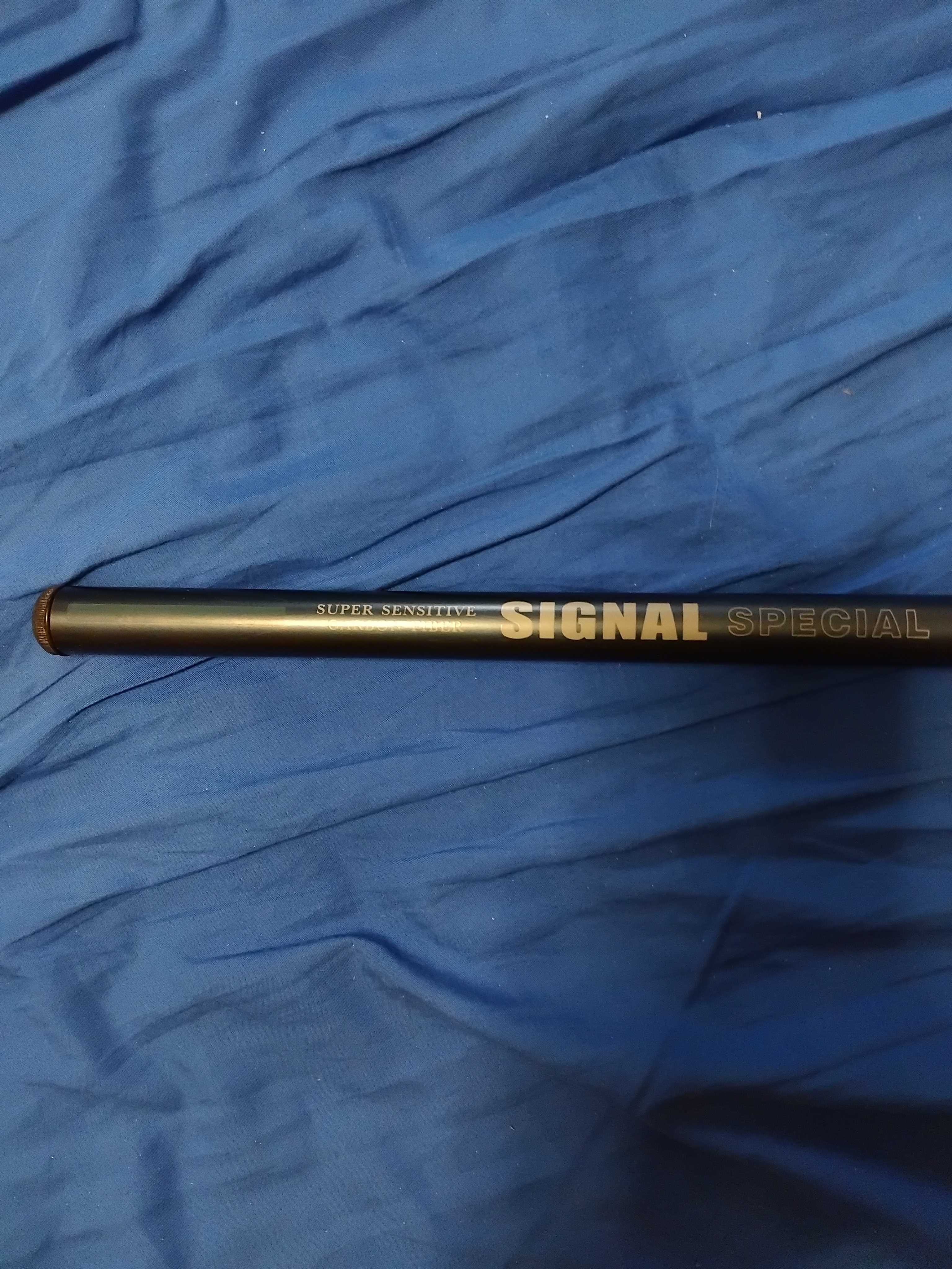 Въдица Tica SIGNAL 5м.+ макара Shimano Nexave 2500-ЧИСТО НОВИ!