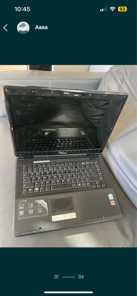 Laptop fujitsu siemens Amilo pi2540