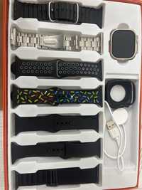 Smart watch ultra zt fit 7 ремешков для часов отличныйподарок детям