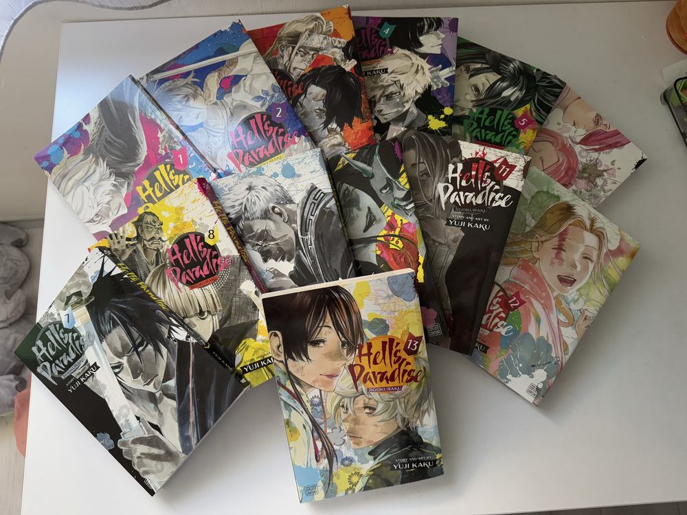 Пълна колекция манга manga Hell’s paradise