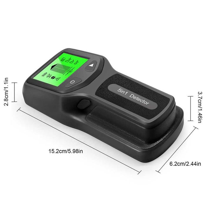 Detector de cabluri electrice 5 in 1, localizator metale, armaturi