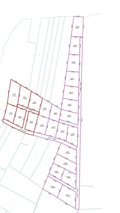 teren intravilan - 2 minute de centru Prundu Bargaului - 26 parcele
