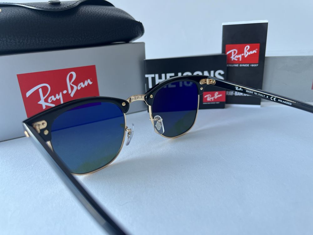 Ochelari de soare RAY BAN 3016 Clubmaster Polarizati Noi