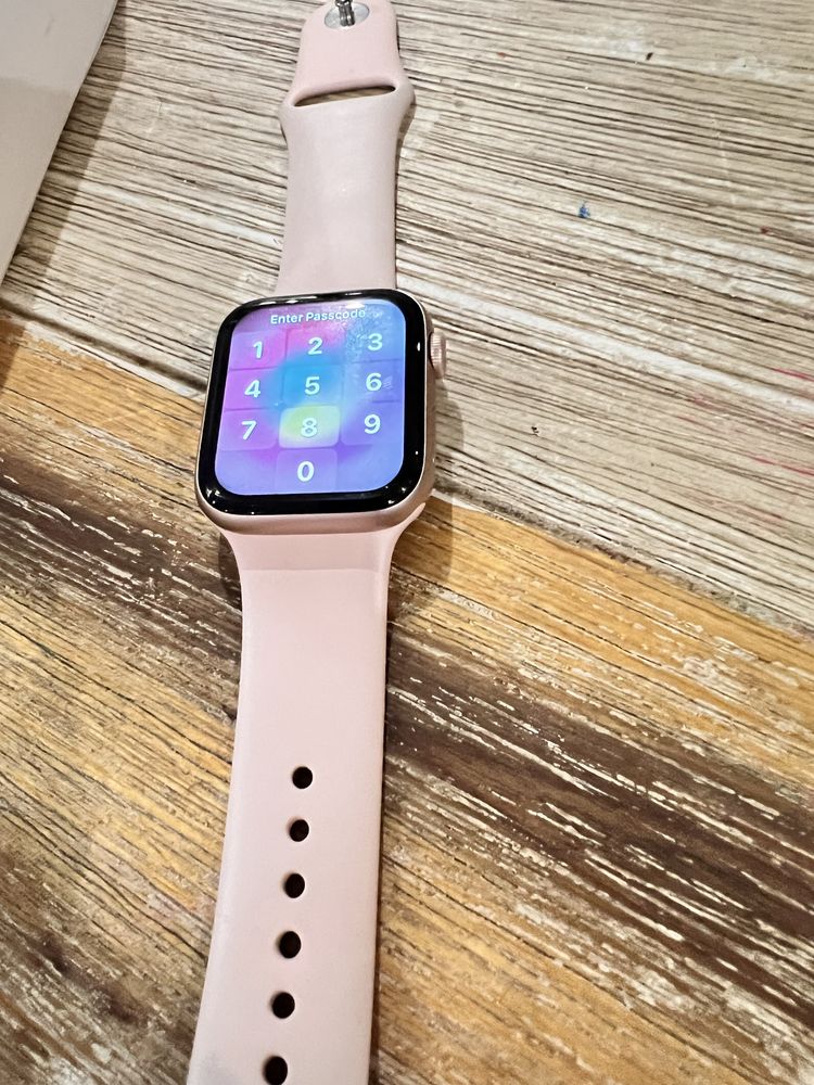 Apple watch series 6, 44 мм, розов