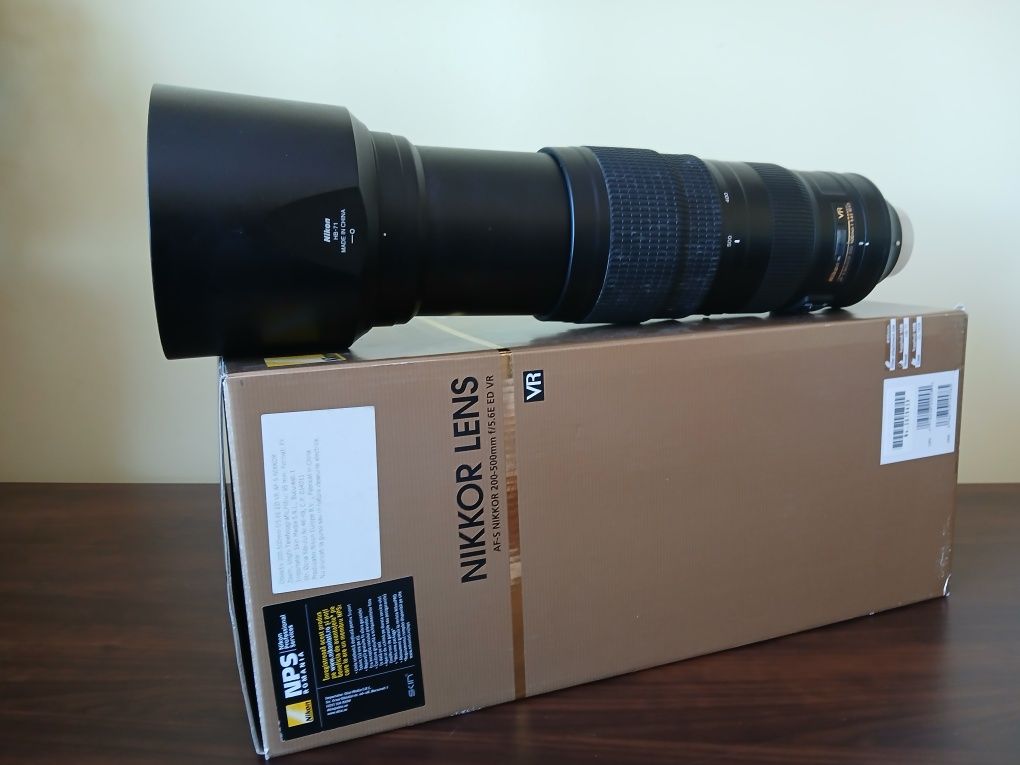 Obiectiv Nikon 200-500mm AF-S VR