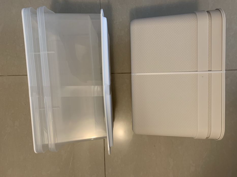 Set 2 Cutii cu capac, LIVARNO, 40x27 cm