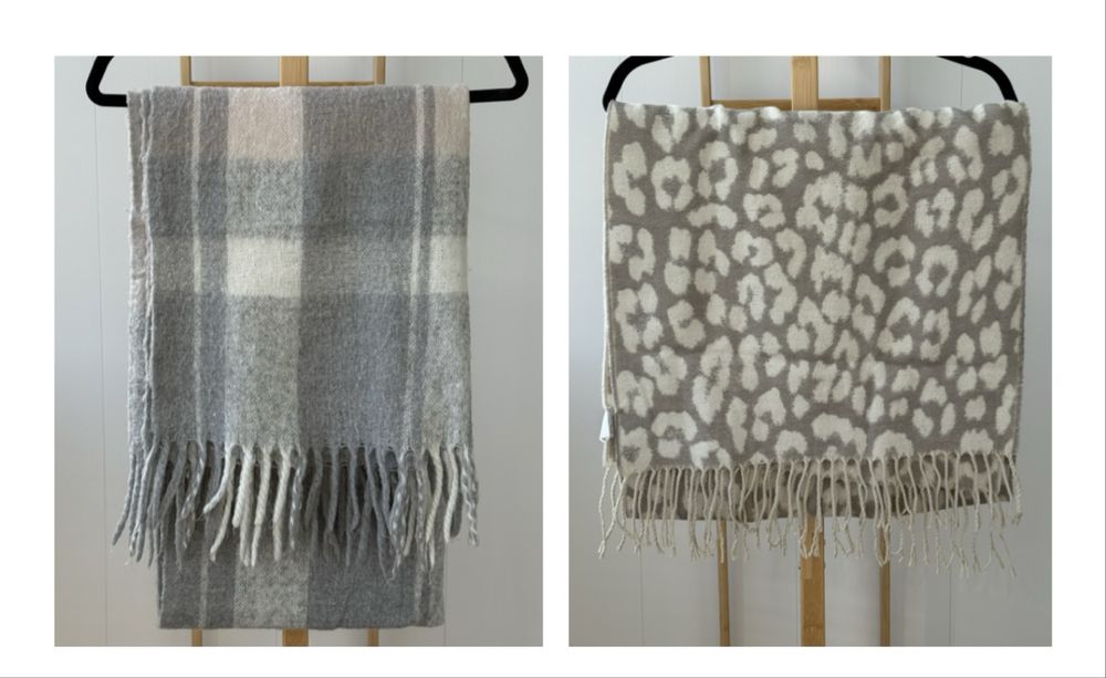 2 топли зимни шала