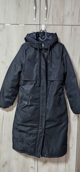 Дебело зимно яке черно-S