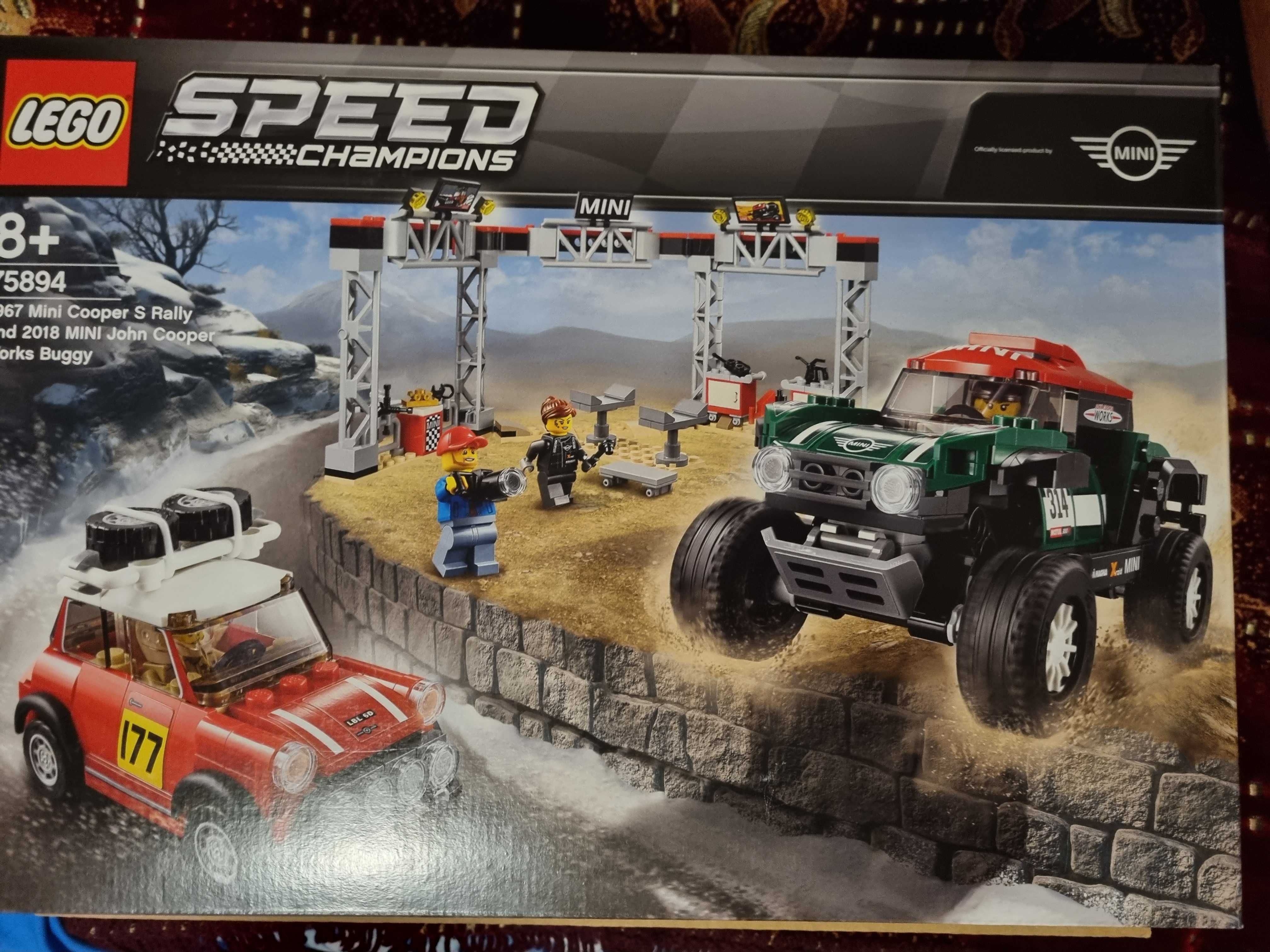 Lego Speed Champions 75894 Mini Cooper S Rally John Cooper Works Buggy