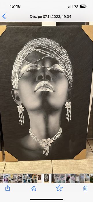 Tablou canvas cu lumini