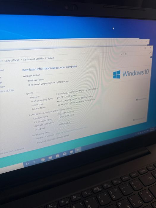 Лаптоп Lenovo V330-15IKB Graphite
