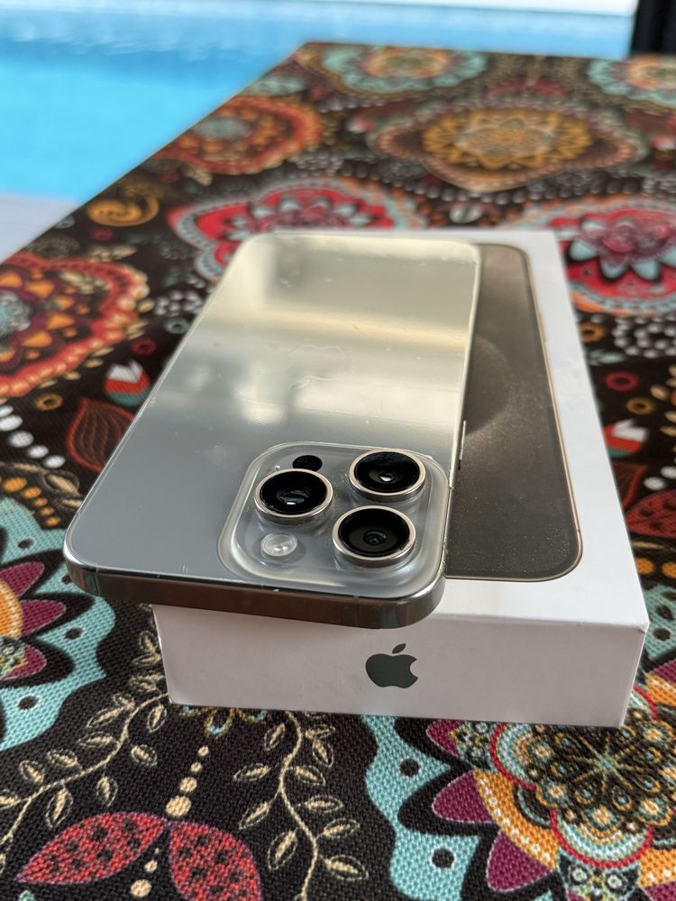 Iphone 15 pro max 256 GB natural titanium Full Box