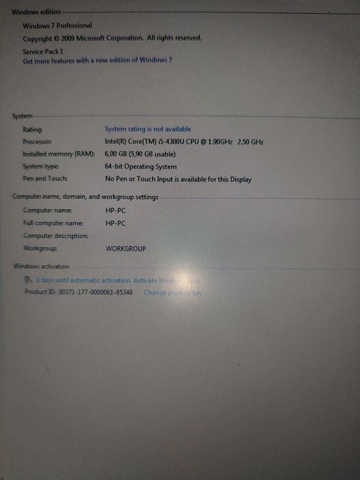 Laptop HP Elitebook 850 procesor I5