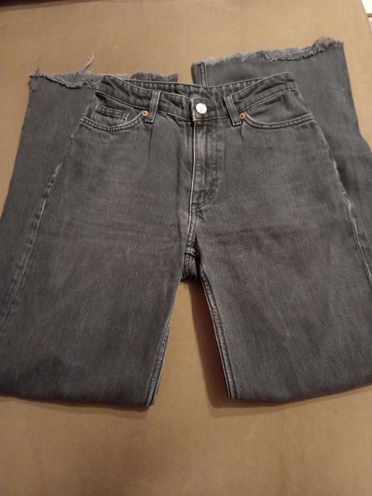 Черно-сиви дънки Monki