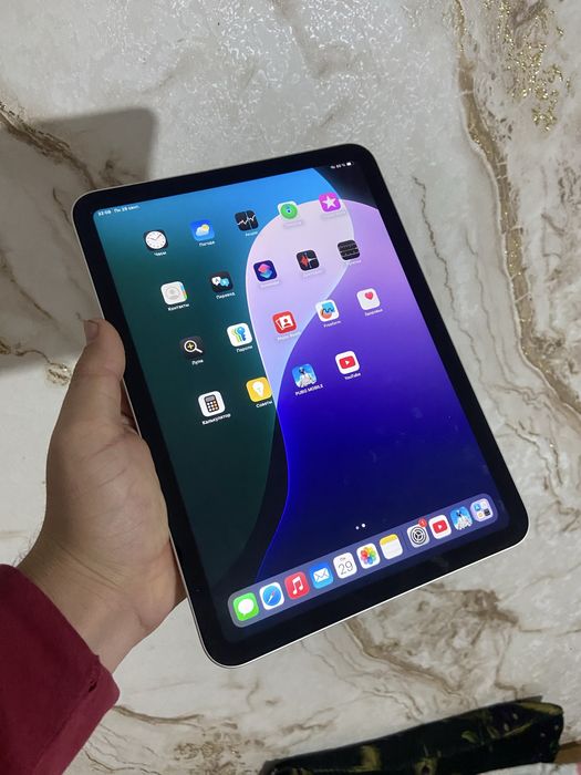 Ipad 10  ideal karopka dakument bor 64 tali bez sim karta  aybi yoq