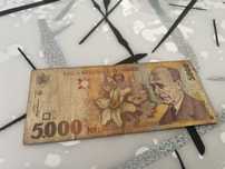 Vand bancnotă de 5.000lei